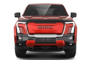 GMC Sierra EV Hood Deflector - Husky Liners - Aeroskin - Smoke - `24-`25